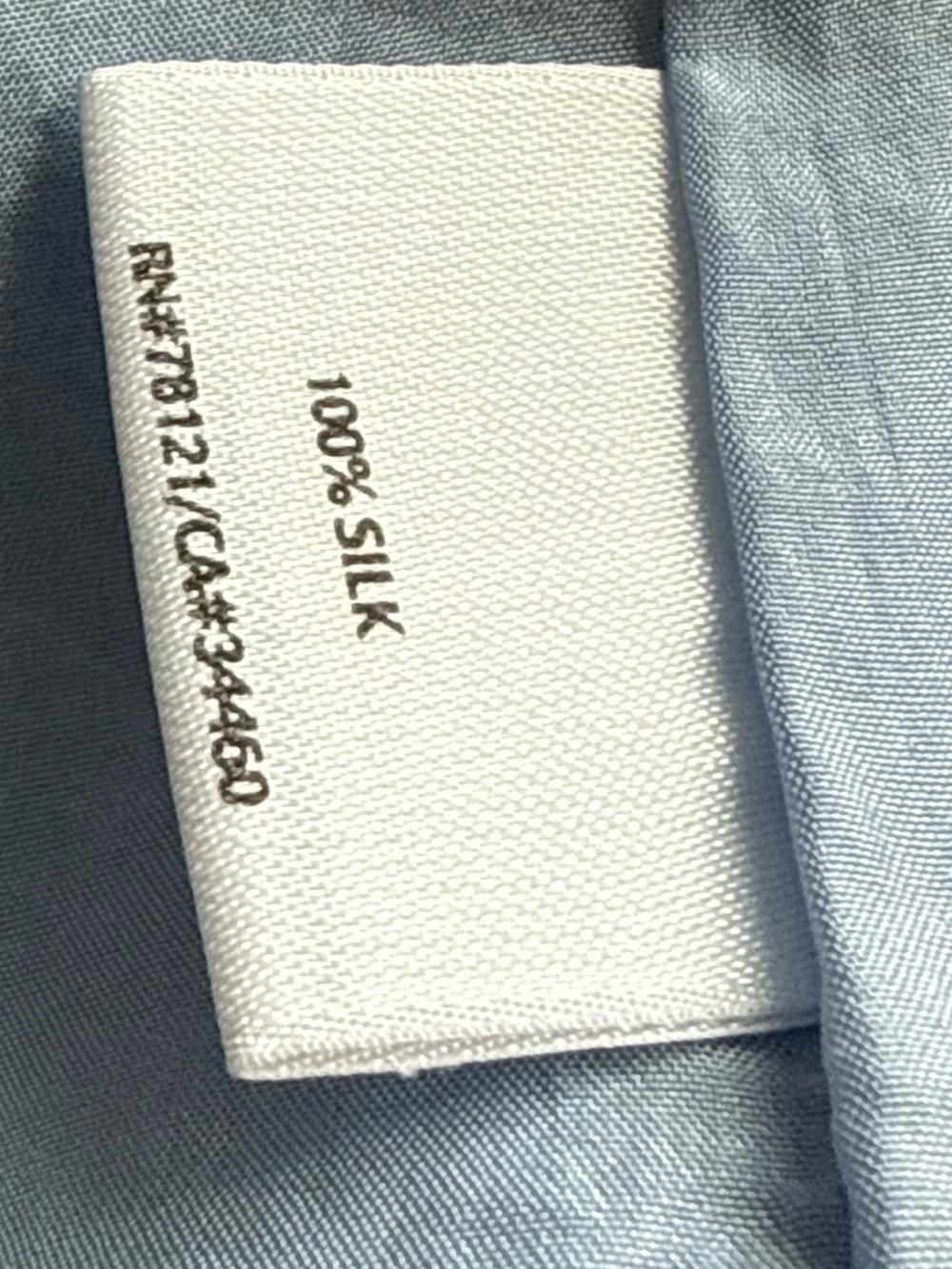 Eileen Fisher Powder Blue Maxi Dress with Coordinating Jacket - Picture 8 of 8